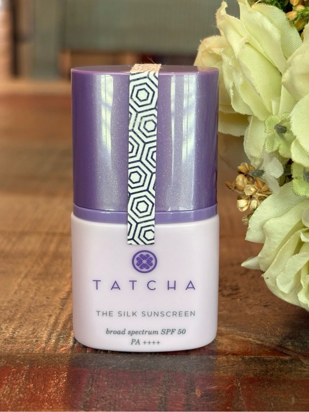 NEW Tatcha THE SILK SUNSCREEN with Broad Spectrum SPF 50 PA++++ ☀️